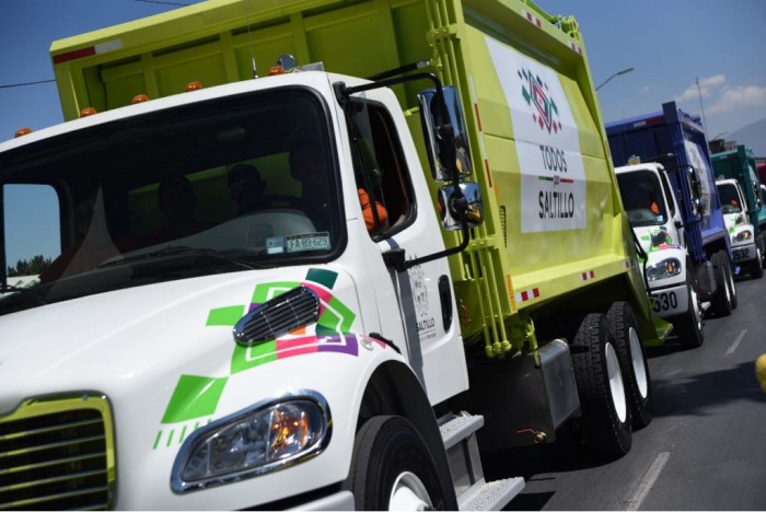 Mejora servicios de recolección de basura en Saltillo