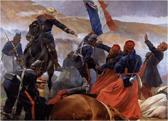 PREPARADA LA CEREMONIA Y DESFILE DEL 5 DE MAYO.