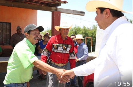 CHEMA MORALES RECORRE EJIDOS DE RAMOS ARIZPE