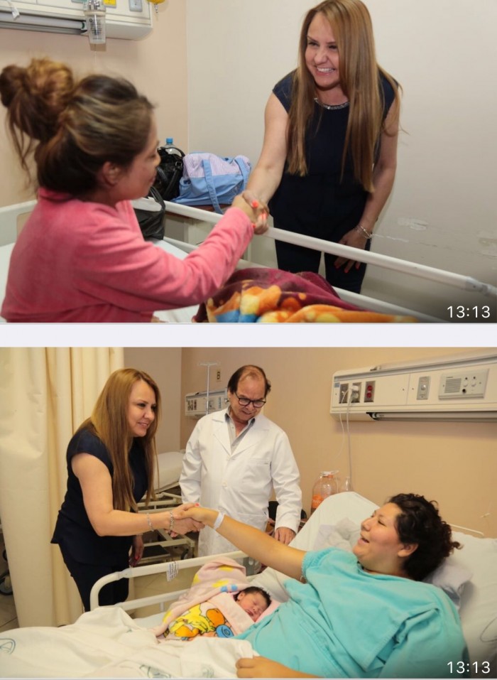 RECIBEN VISITA INESPERADA LAS NUEVAS MAMÁS DEL HOSPITAL GENERAL DE TORREÓN