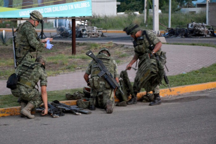 Asesinados tres soldados en una emboscada en Guerrero