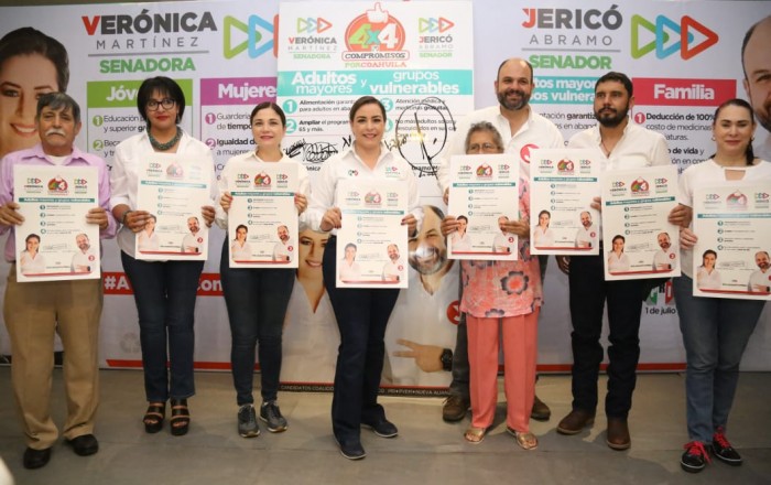 FIRMAN CANDIDATOS AL SENADO COMPROMISOS CON ADULTOS MAYORES