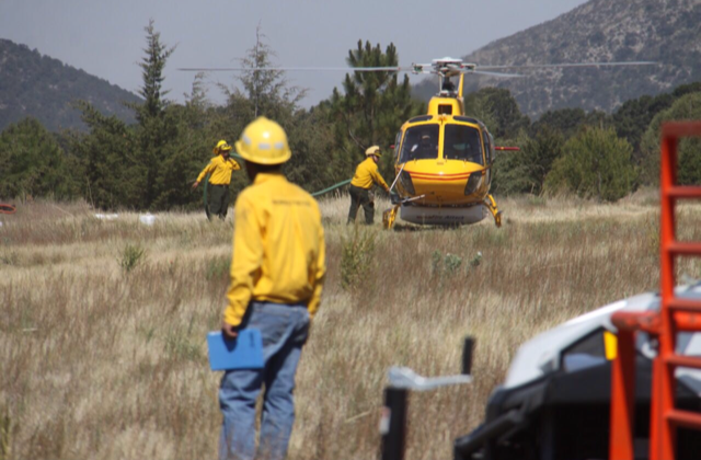 CONTROLAN AL 95% INCENDIO FORESTAL EN ARTEAGA