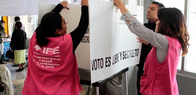 Renuncia el 36% de los funcionarios de casilla del Edomex