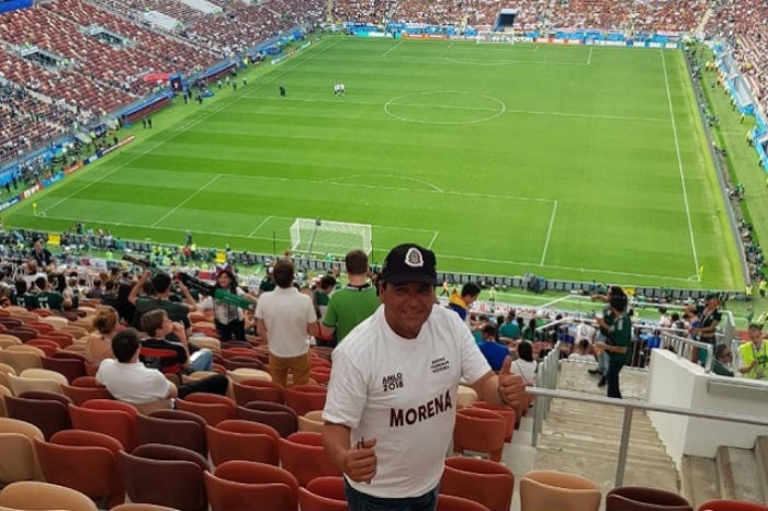 Morena sustituye a candidato a alcalde en Puebla que se fue al Mundial de Rusia