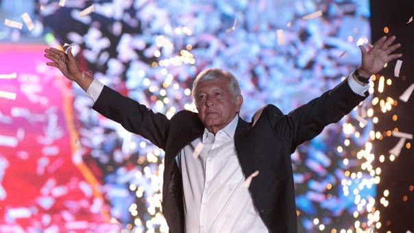 López Obrador llama a la reconciliación tras su abrumadora victoria
