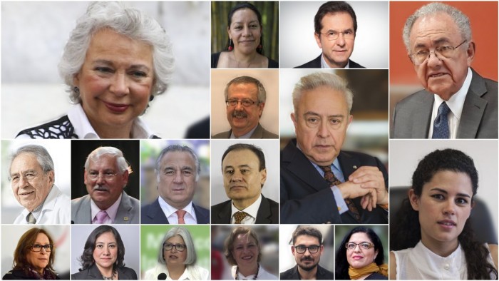 Éste es el gabinete de Andrés Manuel