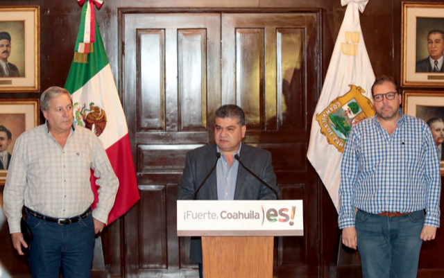 GOBERNADOR MIGUEL ÁNGEL RIQUELME DA MENSAJE A LOS COAHUILENSES