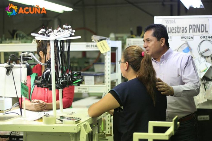 Encabeza Roberto De Los Santos Vazquez Programa "Presidente en Tu Empresa" en Wiliamstone Product Inc. de Acuña Coahuila