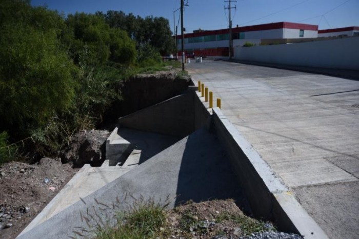 Gobierno Municipal de Saltillo reabre circulación en tramo de calle Tezcatlipoca