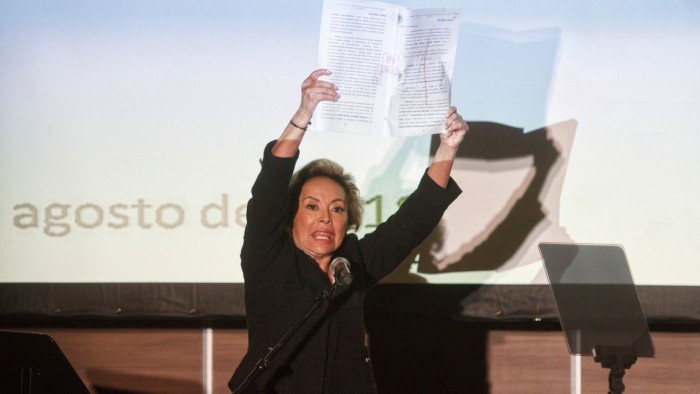 Elba Esther Gordillo: “Soy inocente y fui víctima de una persecución polítca del Gobierno mexicano”