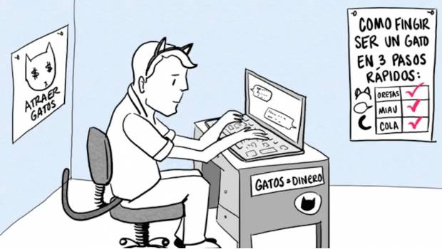 Redim alerta sobre la sextorsión con un video de gatos
