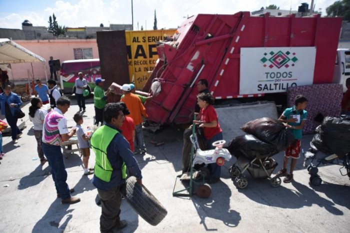 El Mercadito por Ti Saltillo ha recolectado 90 toneladas de cacharros