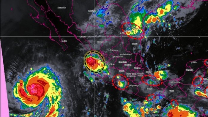 Huracán 'Rosa' podría intensificarse este jueves, advierte SMN