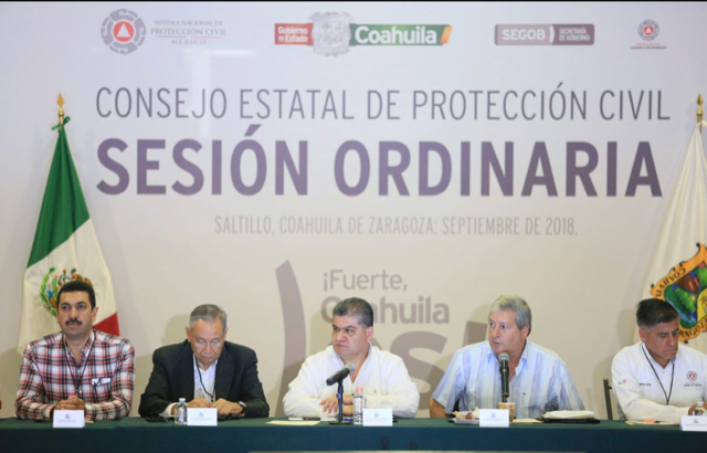 GOBIERNO DEL ESTADO REFUERZA ACCIONES EN MATERIA DE PREVENCIÓN Y PROTECCIÓN CIVIL