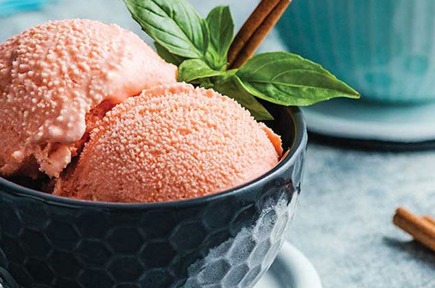 Nieve de mamey.