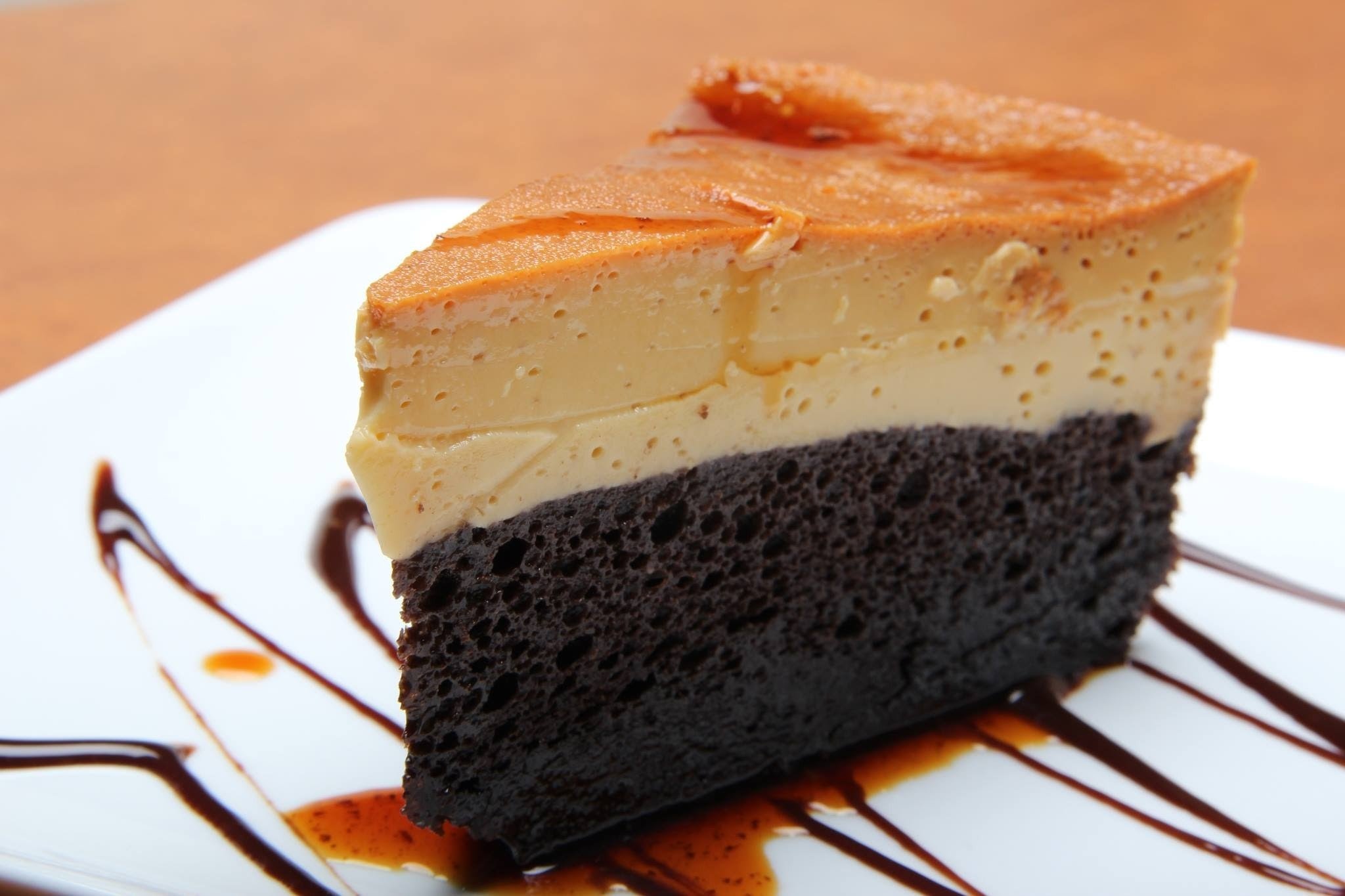 Chocoflan.
