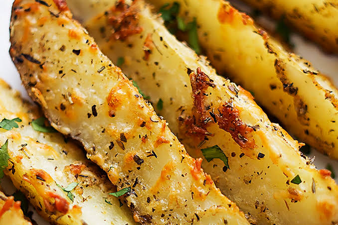 Receta de papas al horno.