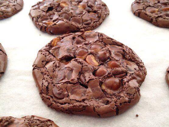 Galletas de chocolate sin gluten.