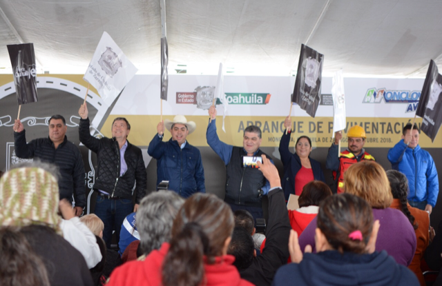 ARRANCA GOBERNADOR PAVIMENTACIÓN EN 20 COLONIAS DE MONCLOVA