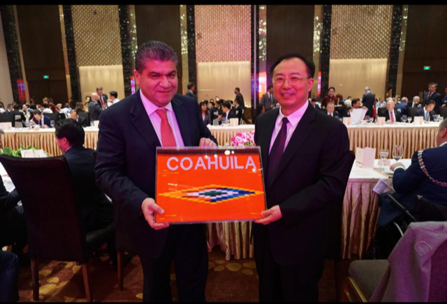 COAHUILA: LA GRAN PUERTA DE ENTRADA, DICE GOBERNADOR DE JIANGSU A RIQUELME