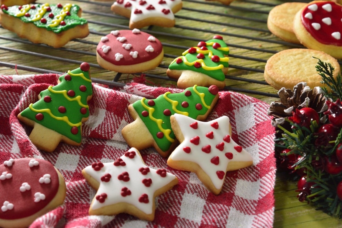 Receta de galletas Navideñas.