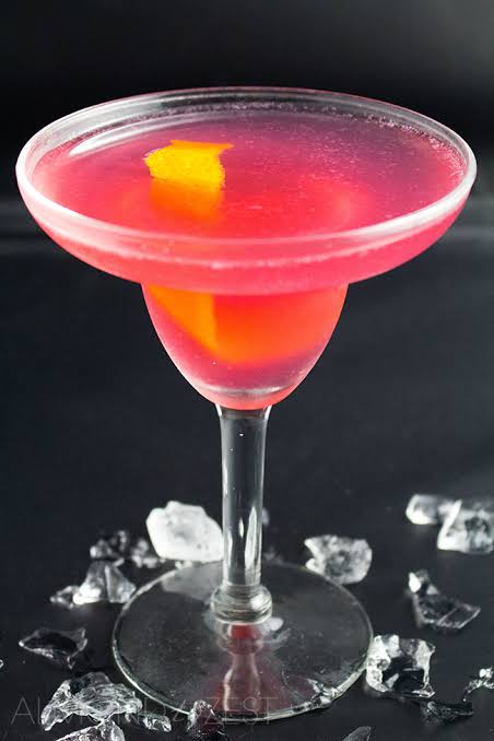 Cóctel Cosmopolitan.