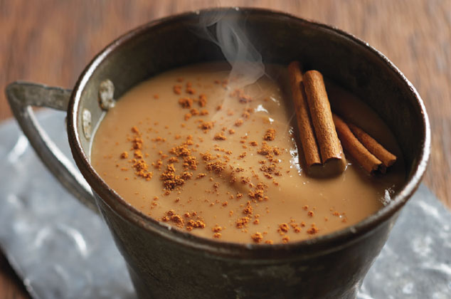 Atole de café y canela.