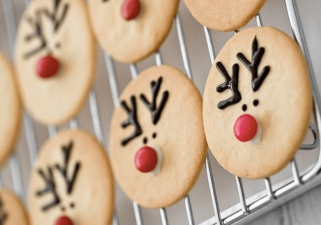 Galletas de Reno Navideño.