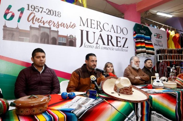 Todos a festejar al Mercado Benito Juárez de Saltillo
