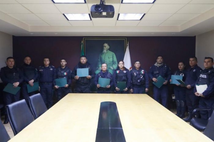 Reconocen heroísmo de policías que detuvieron a delincuentes