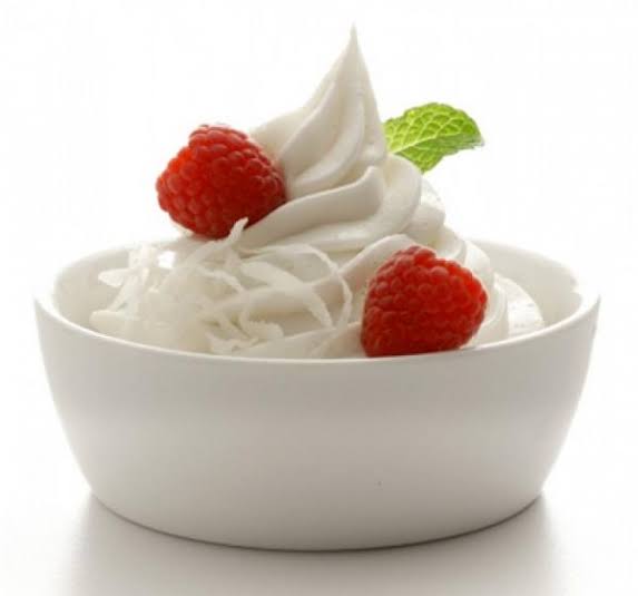 Helado de Yogurth.