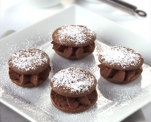 Pastelitos de chocolate.