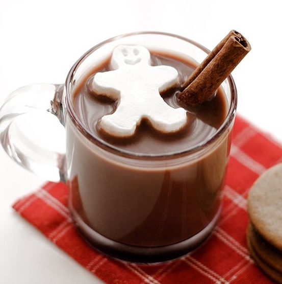 Chocolate con canela.