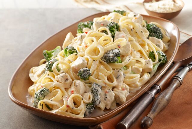 Pasta Alfredo.