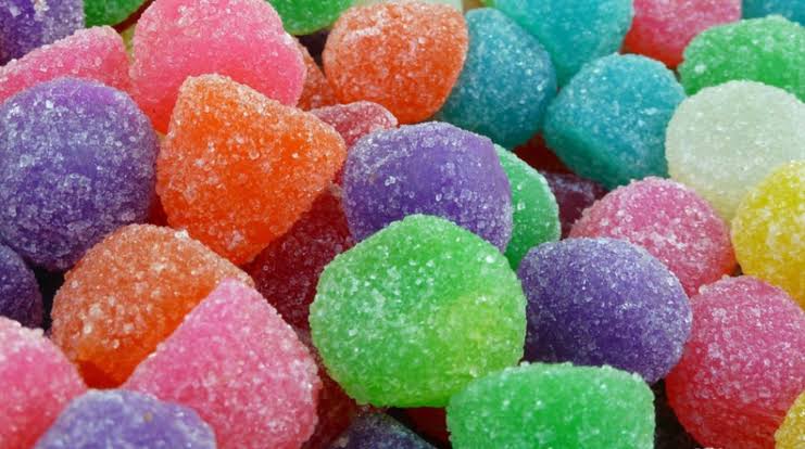 Gomitas caseras.