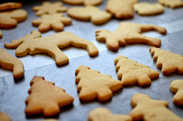 Galletas caseras de Navidad.
