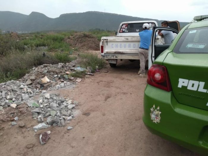 Precisa Medio Ambiente disposición correcta de escombro