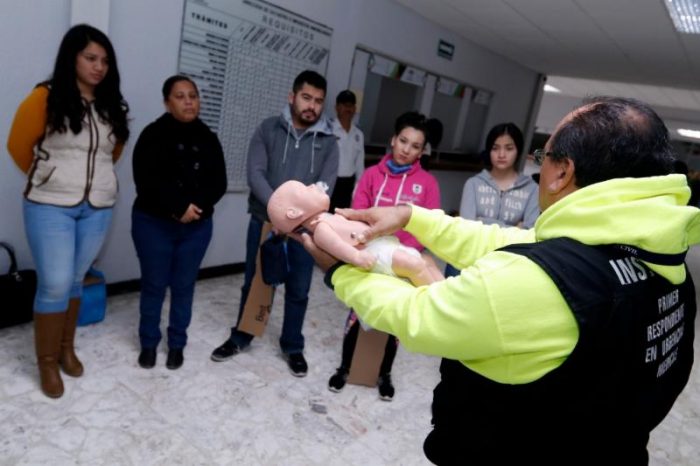 Capacita Protección Civil Municipal a servidores públicos como primeros respondientes