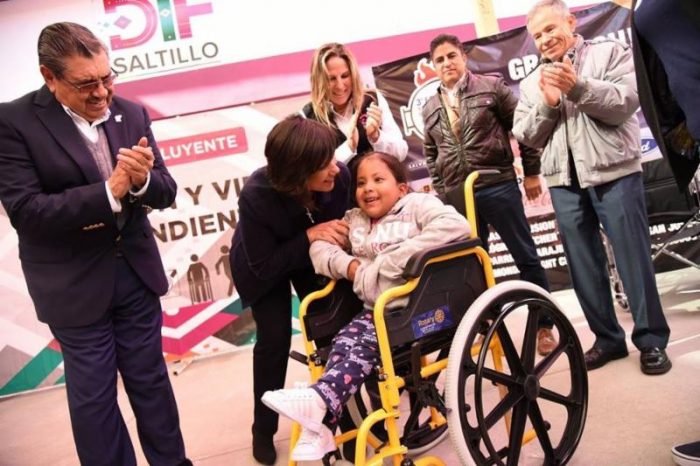 Agradece DIF Municipal apoyo del Club Rotarios de Saltillo