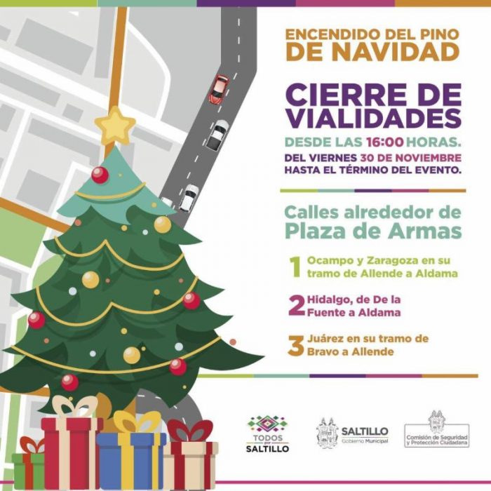 Este viernes, cierre de vialidades alrededor de Plaza de Armas
