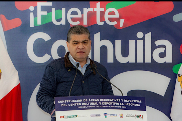 CONSTRUIRÁ RIQUELME ÁREAS RECREATIVAS Y DEPORTIVAS EN LA JABONERA DE TORREÓN