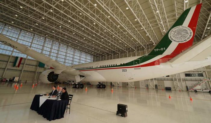 Se va el avión presidencial