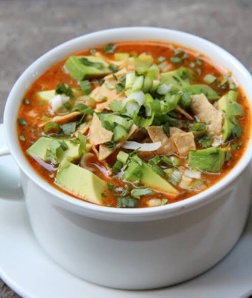 Sopa de Tortilla.