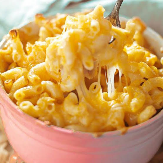 Macarrones con queso.