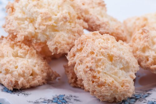 Galletas con almendra y coco.