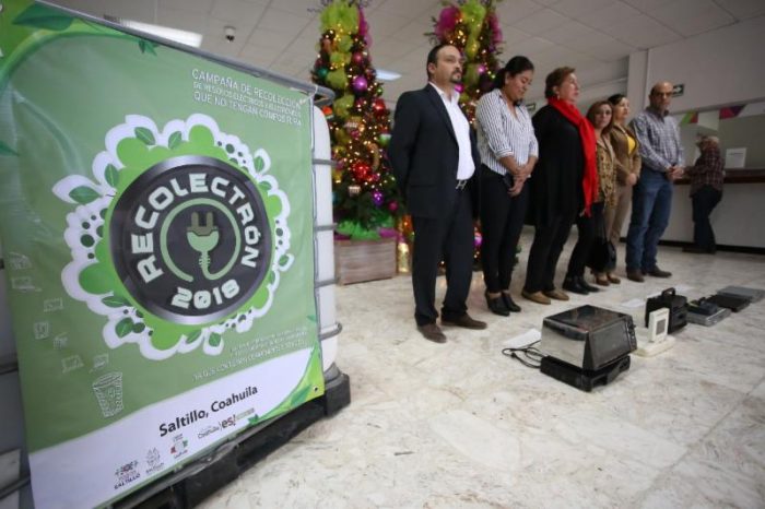 Municipio de Saltillo se suma a campaña de Recolectrón 2018