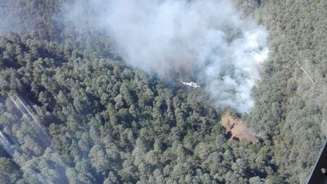 AMLO reporta desplome de un helicóptero donde posiblemente viajaba gobernadora de Puebla y Moreno Valle