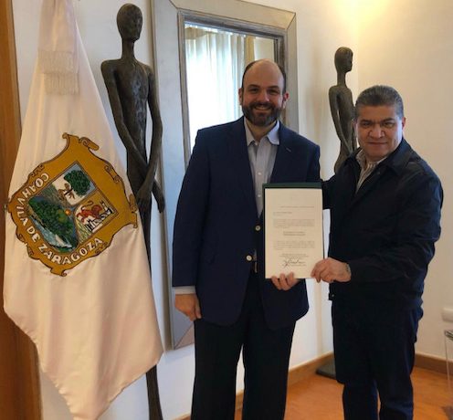 Jericó,  titular de la Secretaria de Vivienda y Ordenamiento Territorial en el Estado.