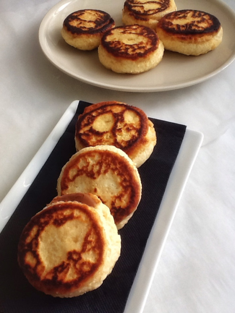 Pastelitos de Nutella a la plancha.